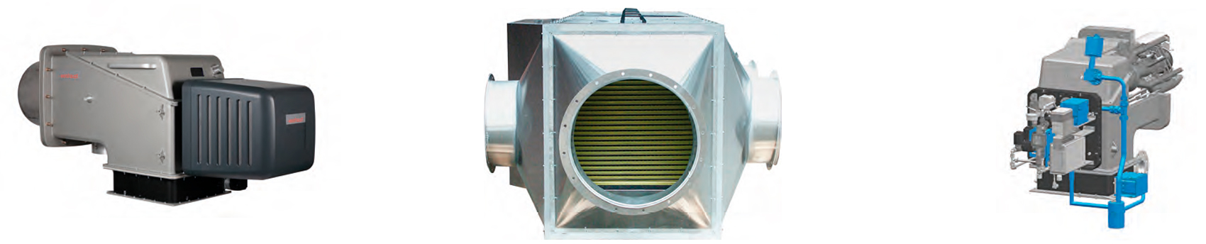 esquema quemador industrial