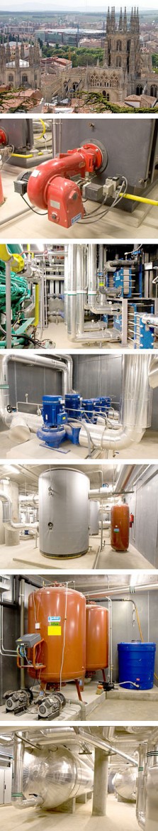 Cogeneración Museo de la Evolucion Humana en Burgos