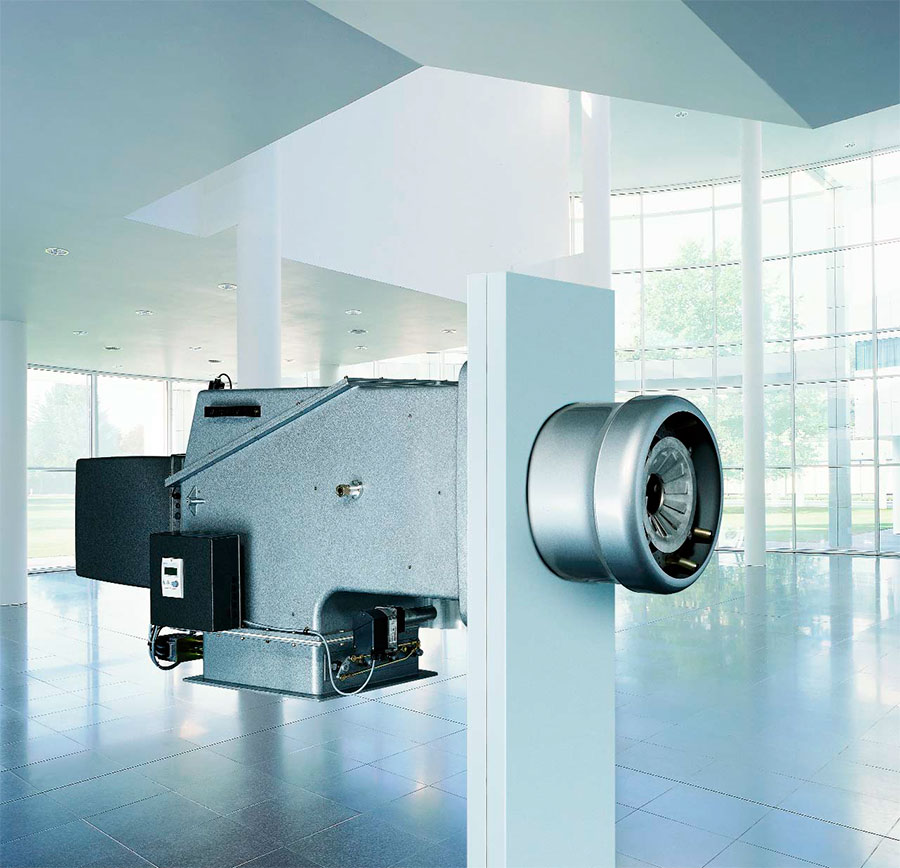 Queimadores digitais Weishaupt disociados WK (até 28.000 kW)