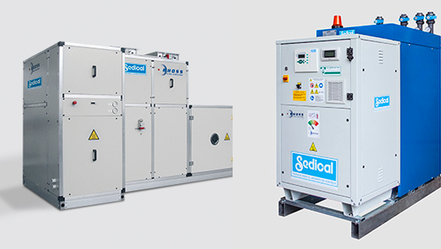 Desumidificadora Sedical y SediREC®