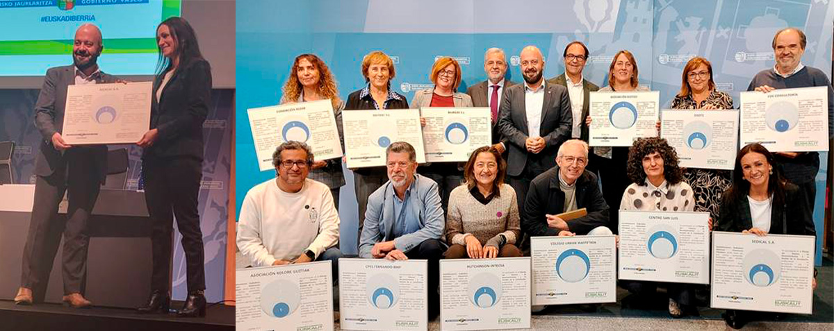 Sedical ha sido reconocida con el sello/diploma correspondiente al nivel 2 de conciliación